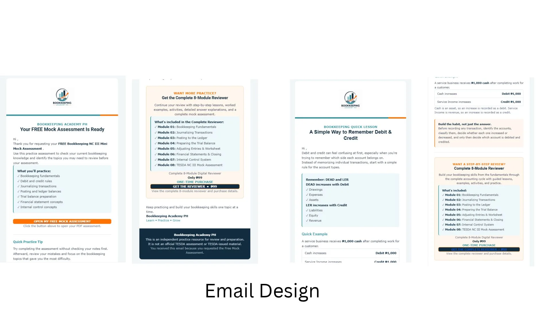 Email Design & Nurture Sequence